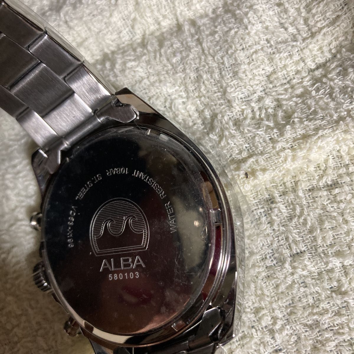 《未使用》価格相談不可！ALBA クロノグラフ メンズ腕時計 SEIKO クロノグラフ 文字盤 セイコー