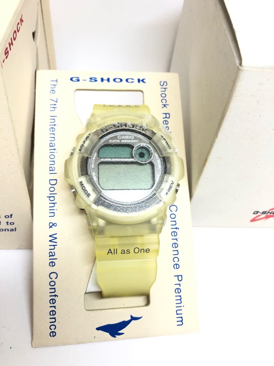 未使用品G-SHOCK '98 第7回国際イルカ・クジラ会議 記念オフィシャル品