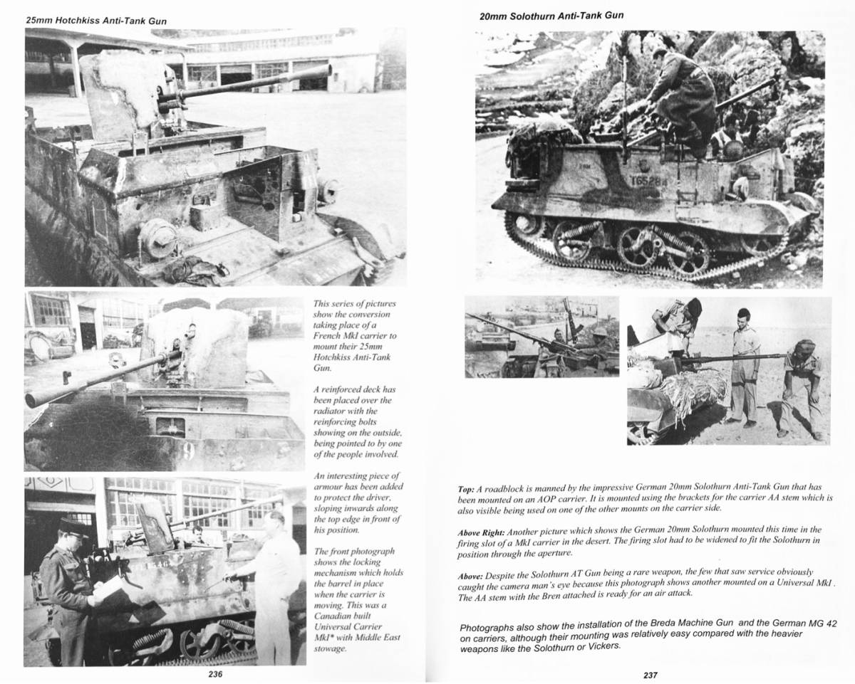 ■ 洋書 UNIVERSAL CARRIERS VOLUME 1 - NIGEL WATSON イギリス軍 ユニバーサルキャリア 写真資料集 圧巻304ページの画像9