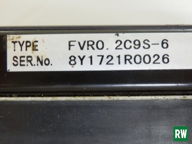インバータ 富士 FVR-C9S FVR0.2C9S-6 AC100-115V 出力三相200V 0.2kVA 79×120×100mm 動作チェック済 [2]_画像5