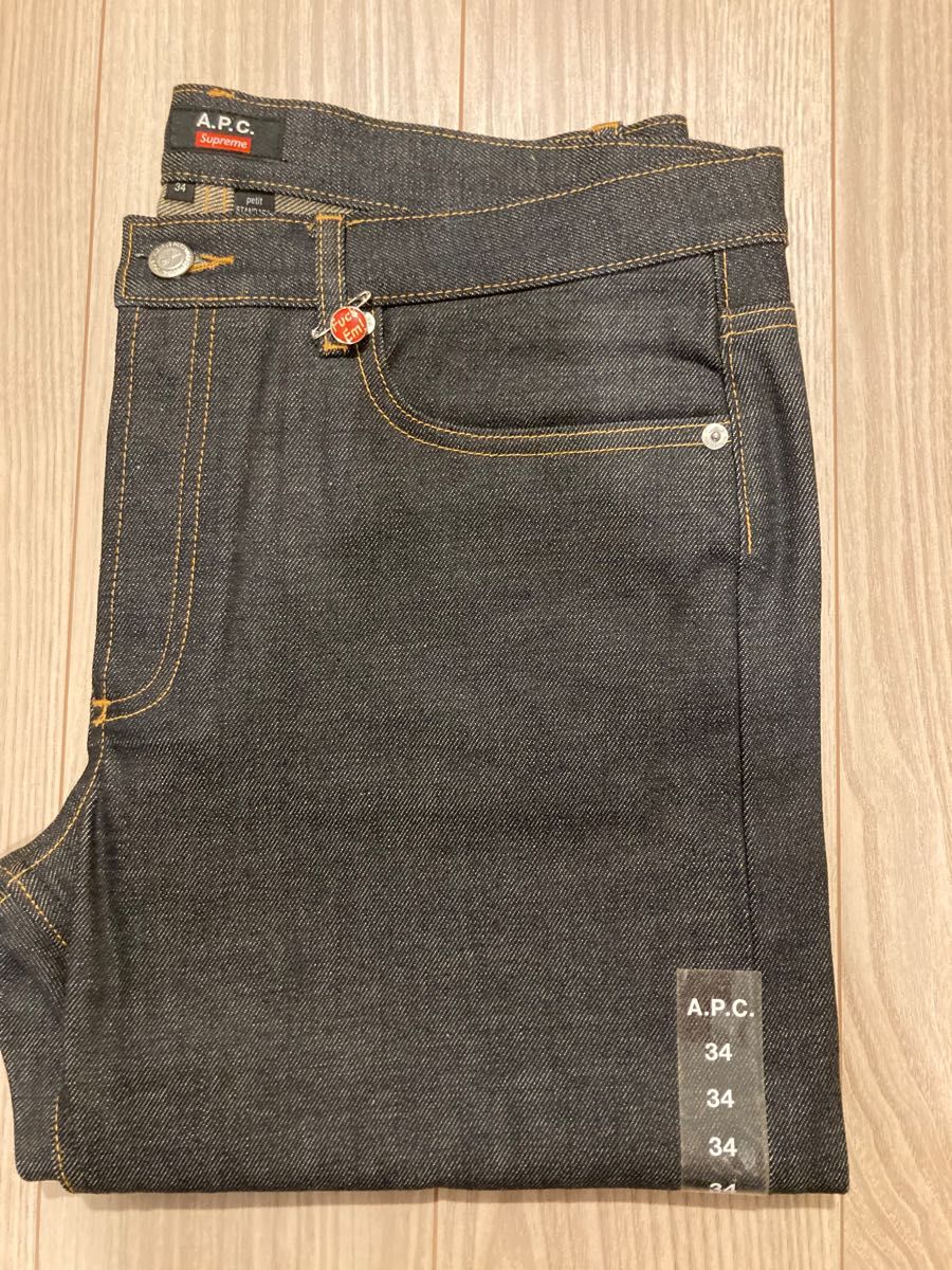 SUPREME A.P.C. petit STANDARD シュプリーム アーペーセー デニムパンツ 2009年 34インチ