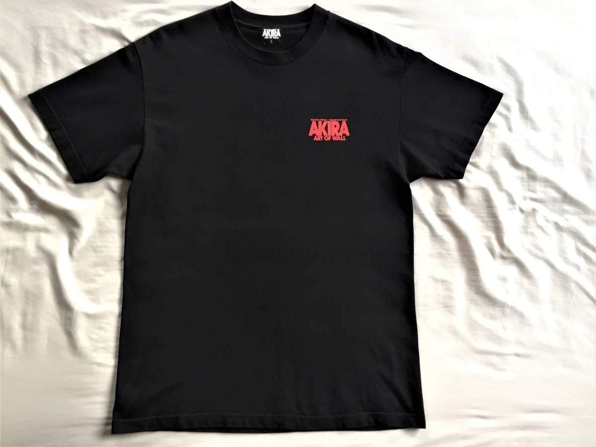 AKIRA ART OF WALL アキラ アートオブウォール　イベント記念 Tシャツ サイズL　　河村康輔 大友克洋 _画像1