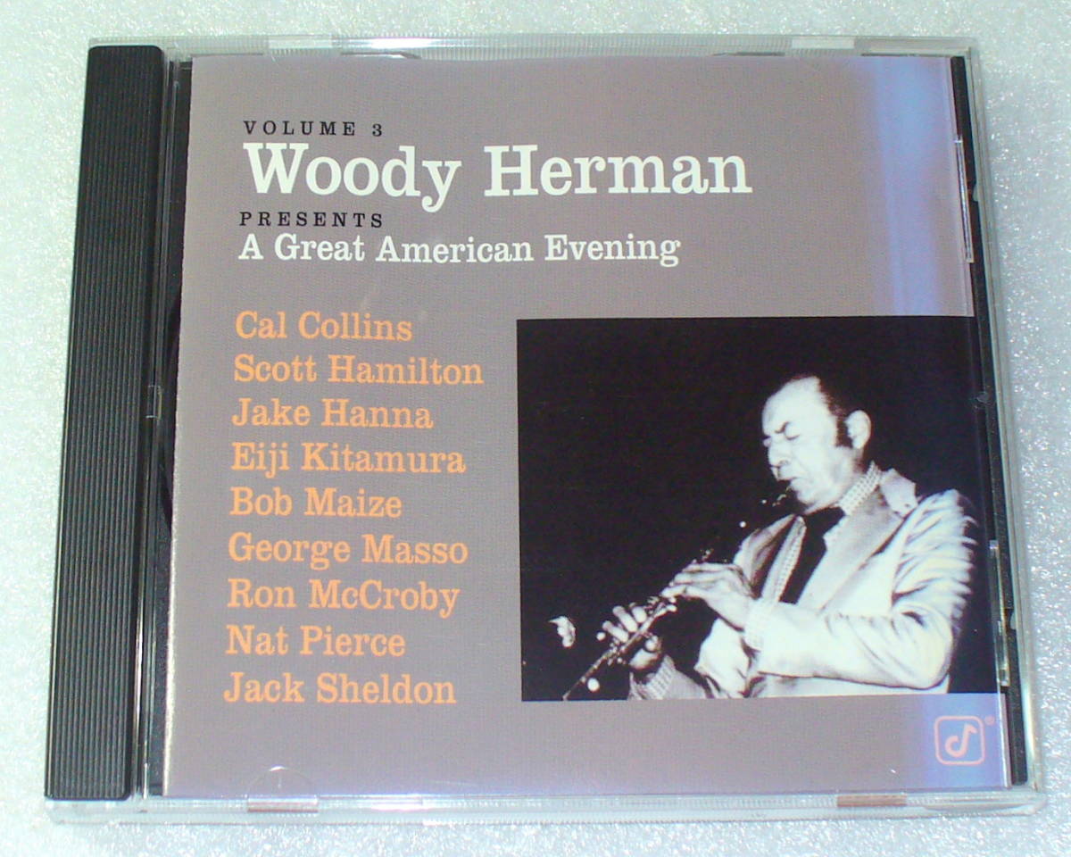 A4■盤面良好・輸入盤・Woody Herman ウディー・ハーマン◆A Great American Evening◆送料164円_画像1