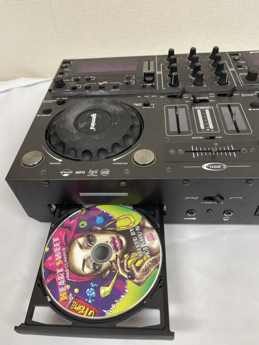 1円〜Gemini ジェミナイCDMP-6000 Professional CD/MP3/USB Player