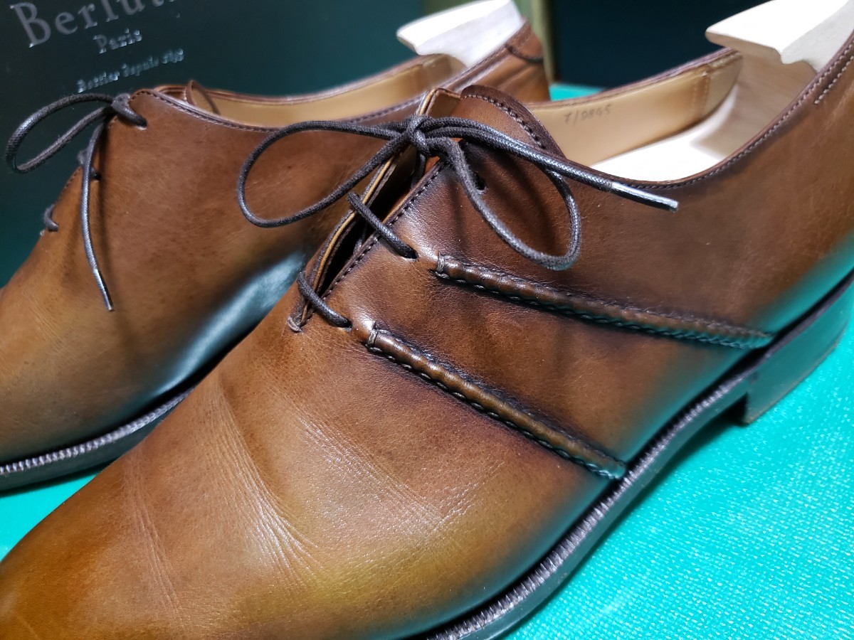 ベルルッティ berluti アレッサンドロ 7 スカーズ ブラウン ビジネス