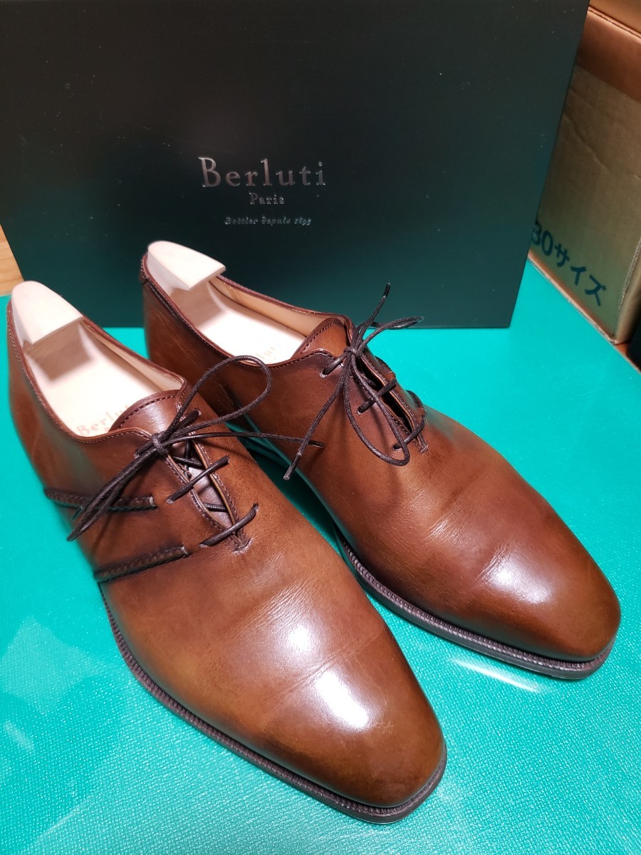 数量は多い 【美品】ベルルッティ berluti アレッサンドロ スカーズ