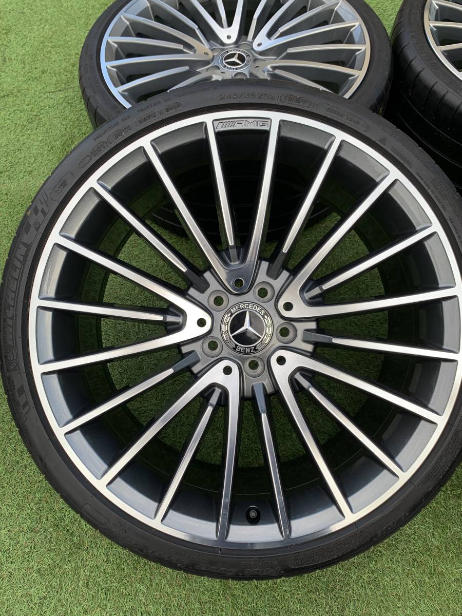 W223新型メルセデスベンツAMG Sクラス 純正21インチホイール タイヤ