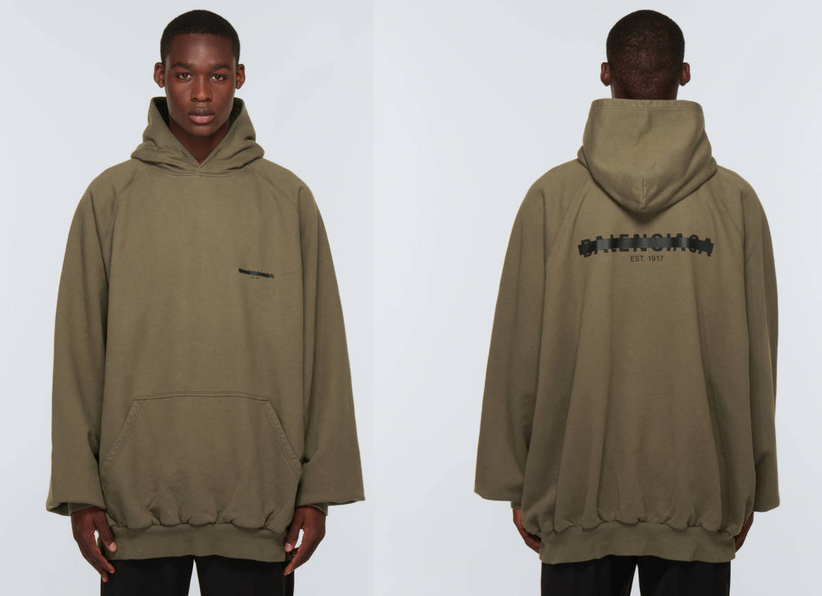 Yahoo!オークション - BALENCIAGA STRIKE 1917 HOODIE サイズ 3 Yahoo!オークション - BALENCIAGA STRIKE 1917 HOODIE サイズ 3