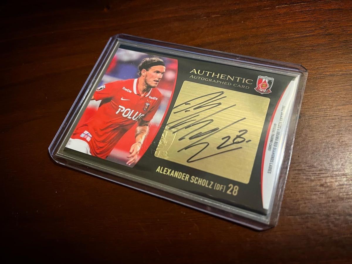 アレクサンダー・ショルツ 直筆サイン 浦和レッズ グッズ Alexander Scholz URAWA REDS