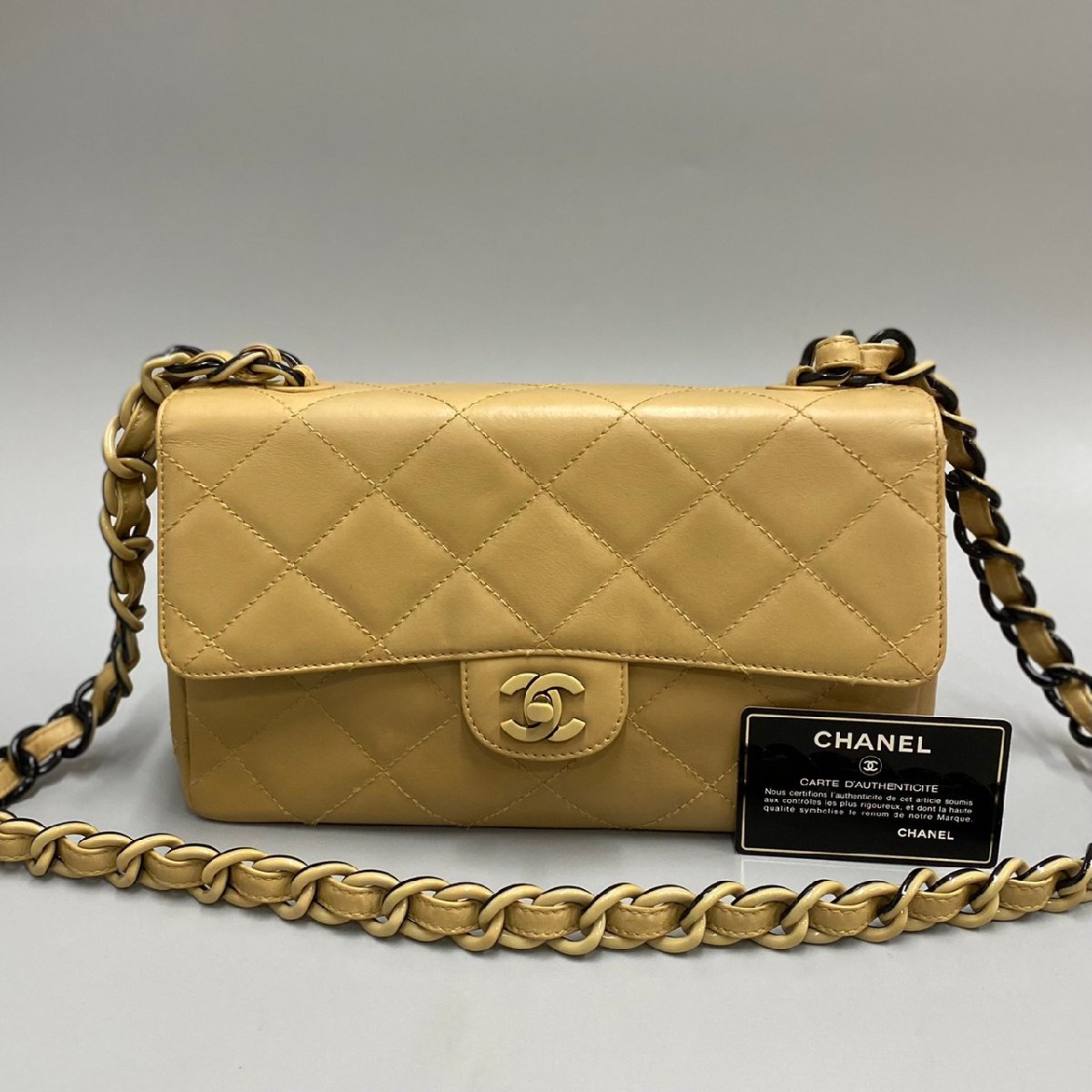 1円 極美品 カード シール有 6番台 CHANEL シャネル マトラッセ