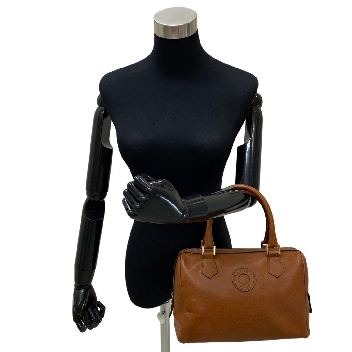 ライトブラウン/ブラック 極 美品 希少品 CELINE セリーヌ サークル