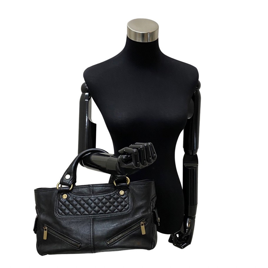 極 美品 希少品 CELINE セリーヌ ブギー マカダム トリオンフ ブラゾン
