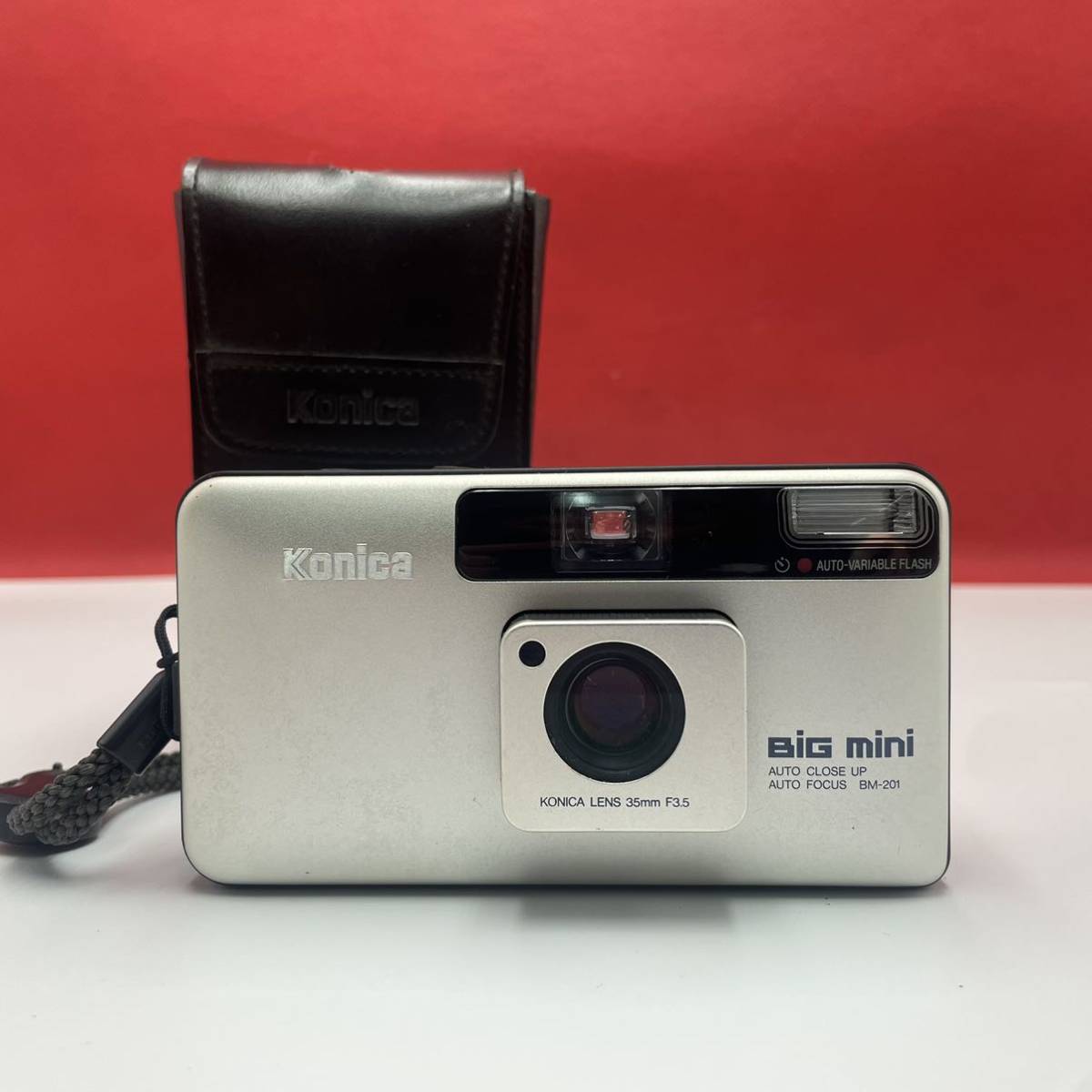☆A Konica BiG mini LENS 35mm F3.5 コンパクトカメラフィルムカメラ