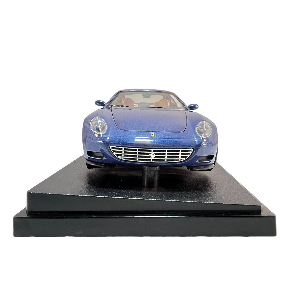 ★美品 hotwheels Ferrari 612 スカリエッティ ミニカー 車体全長約26cm ブルー フェラーリ Mattel スポーツカー 中古品 管理H496_画像2