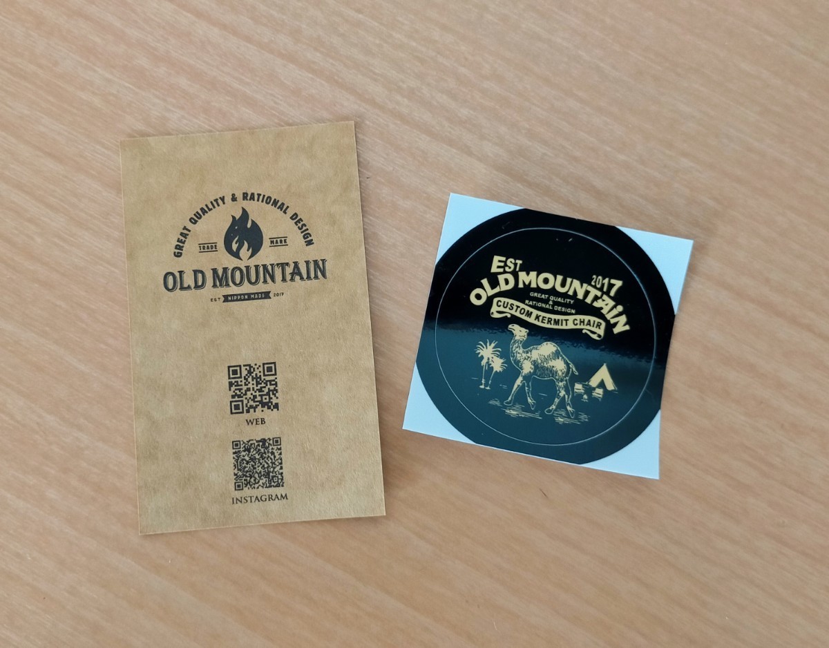 未使用品! OLD MOUNTAIN GUINOMI オールドマウンテン ぐい呑 チタン