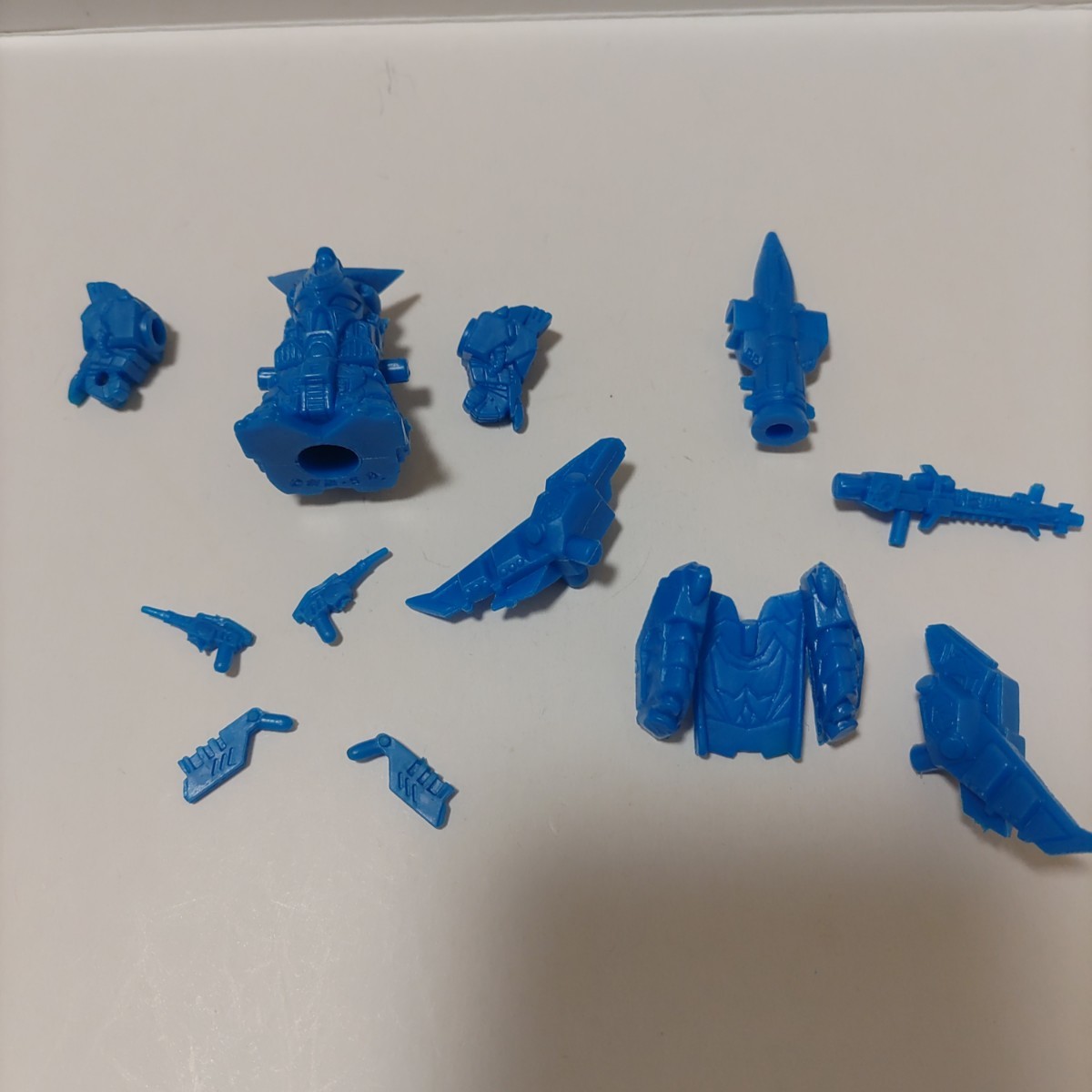 ガン消し SDガンダム ガシャポン戦士 マスクコマンダー 青色