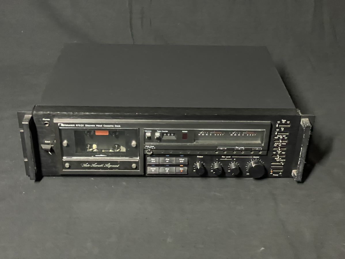 Nakamichi 670ZX 3ヘッド カセットデッキ | www.tspea.org