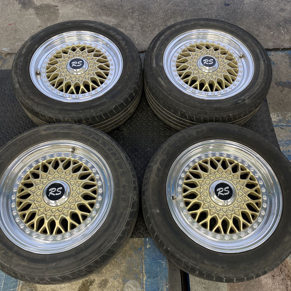 AUTO WAY RS 601 16×7J +38? PCD 100 114.3 16インチ アルミホイール