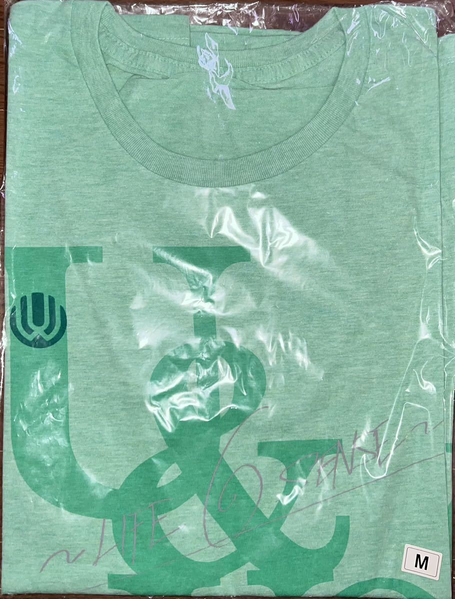 【新品未開封】 UVERworld 2011 47/47 TOUR Goods Tシャツ Mサイズ グリーン_画像2