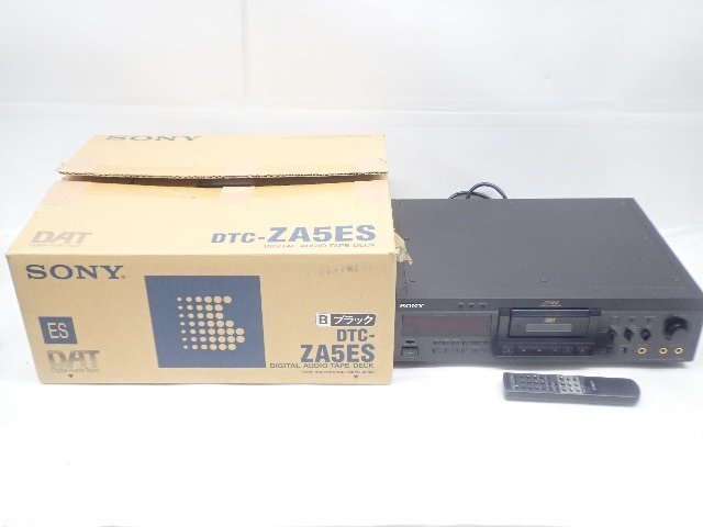 録音・再生可/完動品】SONY ソニー DTC-ZA5ES DATデッキ/DATレコーダー