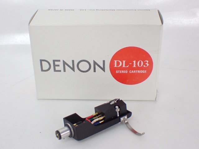 DENON DL-103 MCカートリッジ ヘッドシェル付き-