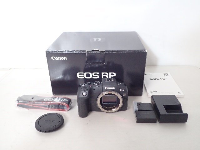良品】Canon キヤノン ミラーレス一眼カメラ EOS RP ボディ 元箱付き