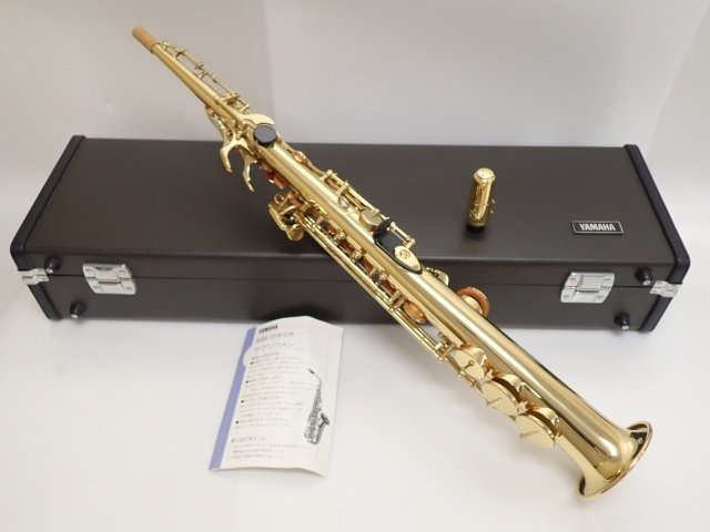 外観良好 YAMAHA YSS475 / YSS-475 ヤマハ ソプラノサックス B