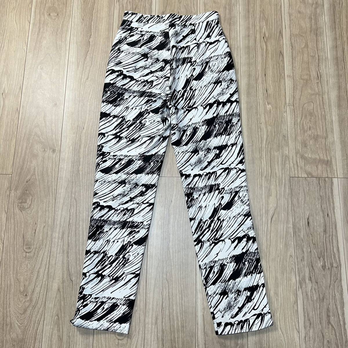 格安】ISSEY MIYAKE イッセイミヤケ 総柄 白×黒 ホワイト ブラック