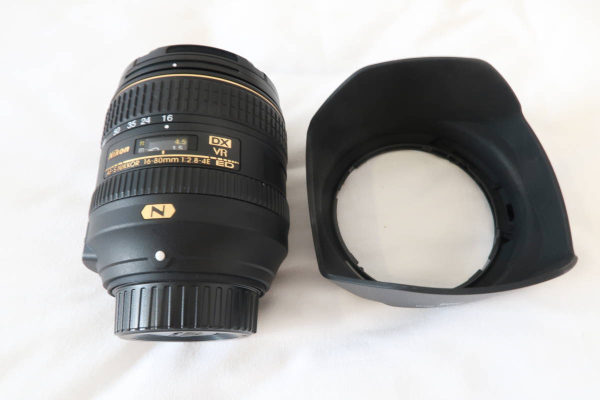 美品 NIKON ニコン AF-S DX NIKKOR 16-80mm f2.8-4E ED VR www