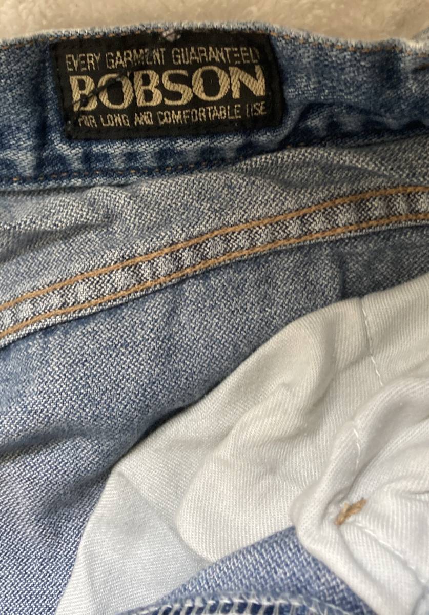  Vintage Denim jeans (07)![BOBSON Bobson ]30 -inch ( waist 76cm) summer. . position .!! good-looking used Vintage! man woman OK unisex 