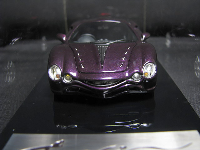 87. 未展示　hpi・racing　1/43　Orochi　大蛇　Mitsuoka　不夜王　Night Purple　光岡　ナイトパープル_画像4