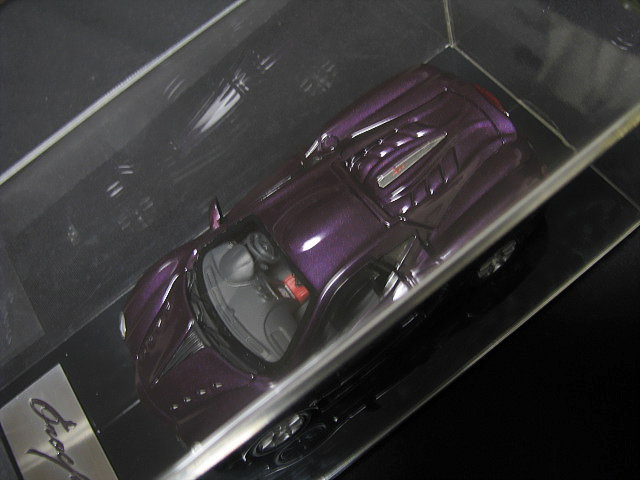 87. 未展示　hpi・racing　1/43　Orochi　大蛇　Mitsuoka　不夜王　Night Purple　光岡　ナイトパープル_画像6