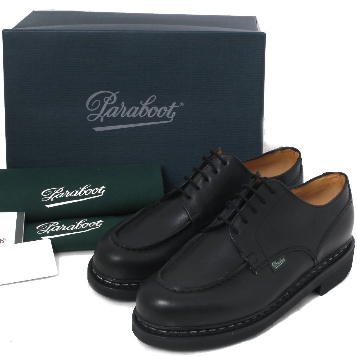 新品・定価79,200円】PARABOOT CHAMBORD size8 710709 フランス製