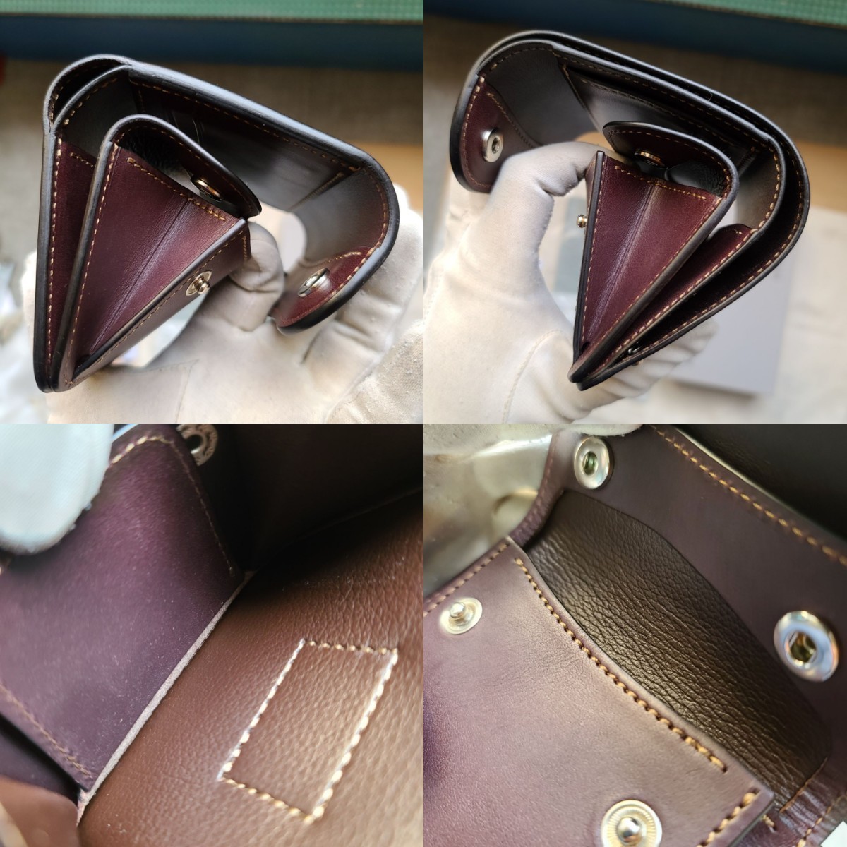 新品!交渉可!eno,シェルコードバン,イーノ,#8,,イングリッシュ