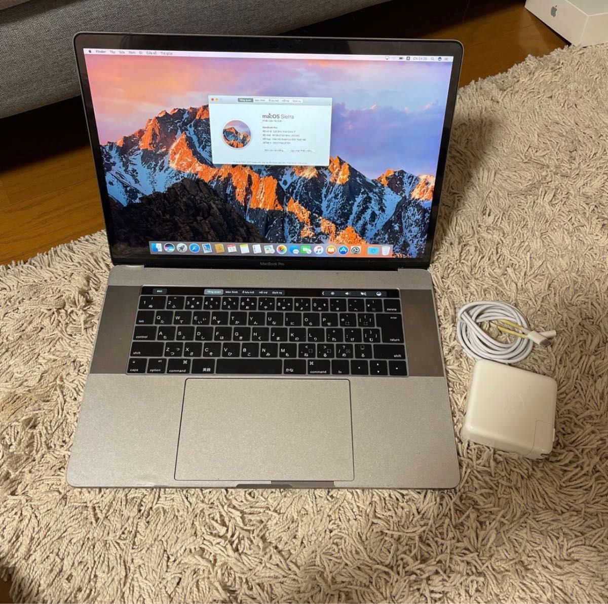 シルバーグレー サイズ 【新生活応援】希少☆MacBook Pro 17inch