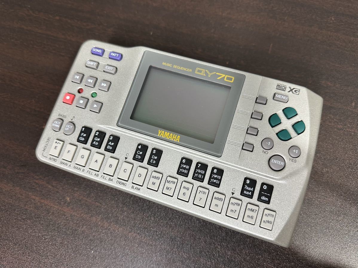 ヤフオク! - YAMAHA ヤマハ QY70 ミュージックシーケンサー