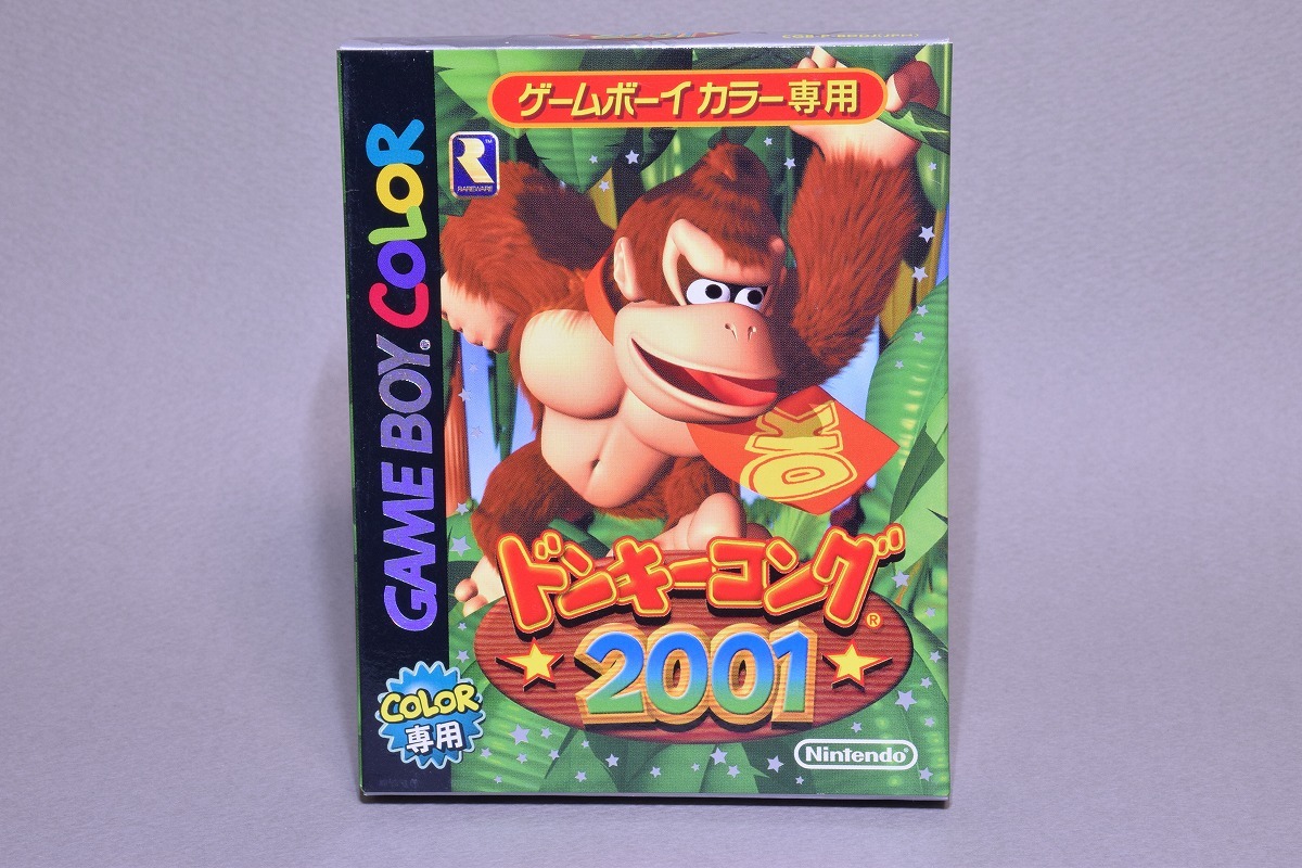 GBC ゲームボーイカラー ソフト 新品 ドンキーコング2001 美品 レトロ