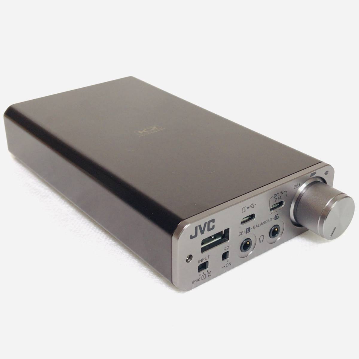 稀少 美品 JVC ポータブルヘッドホンアンプ ハイレゾ音源対応 SU-AX01