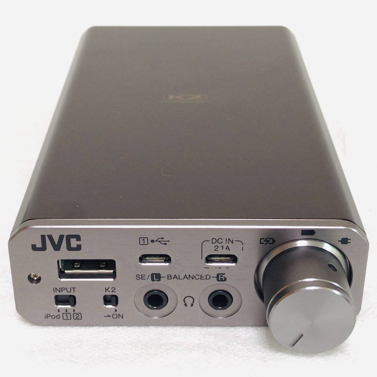 稀少 美品 JVC ポータブルヘッドホンアンプ ハイレゾ音源対応 SU-AX01