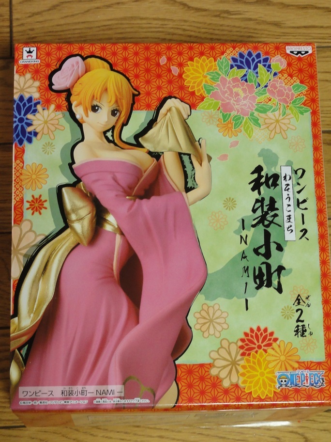 單件圖Kimaki Komachi - NAMI - Nami粉紅色不出售 <Br> ワンピース フィギュア 和装小町ーNAMIー ナミ 　ピンク　非売品