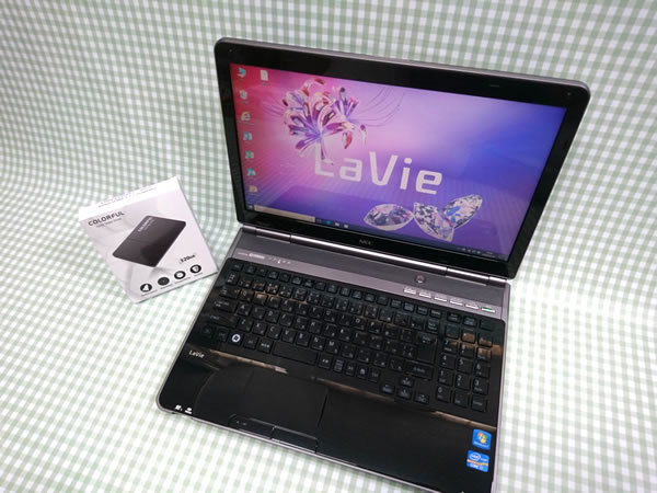 超高速 Core i7 【新品】320G SSD【超快速仕様☆Windows10】NEC LL750/F PC-LL750F26B メモリ8G BD-RE Office 高音質YAMAHA音源 1円~