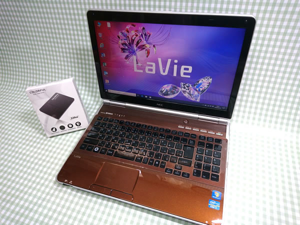 超高速 Core i7 【新品】320G SSD【超快速仕様☆Windows10】NEC LL750/F PC-LL750F26C メモリ8G BD-RE Office 高音質YAMAHA音源 1円~