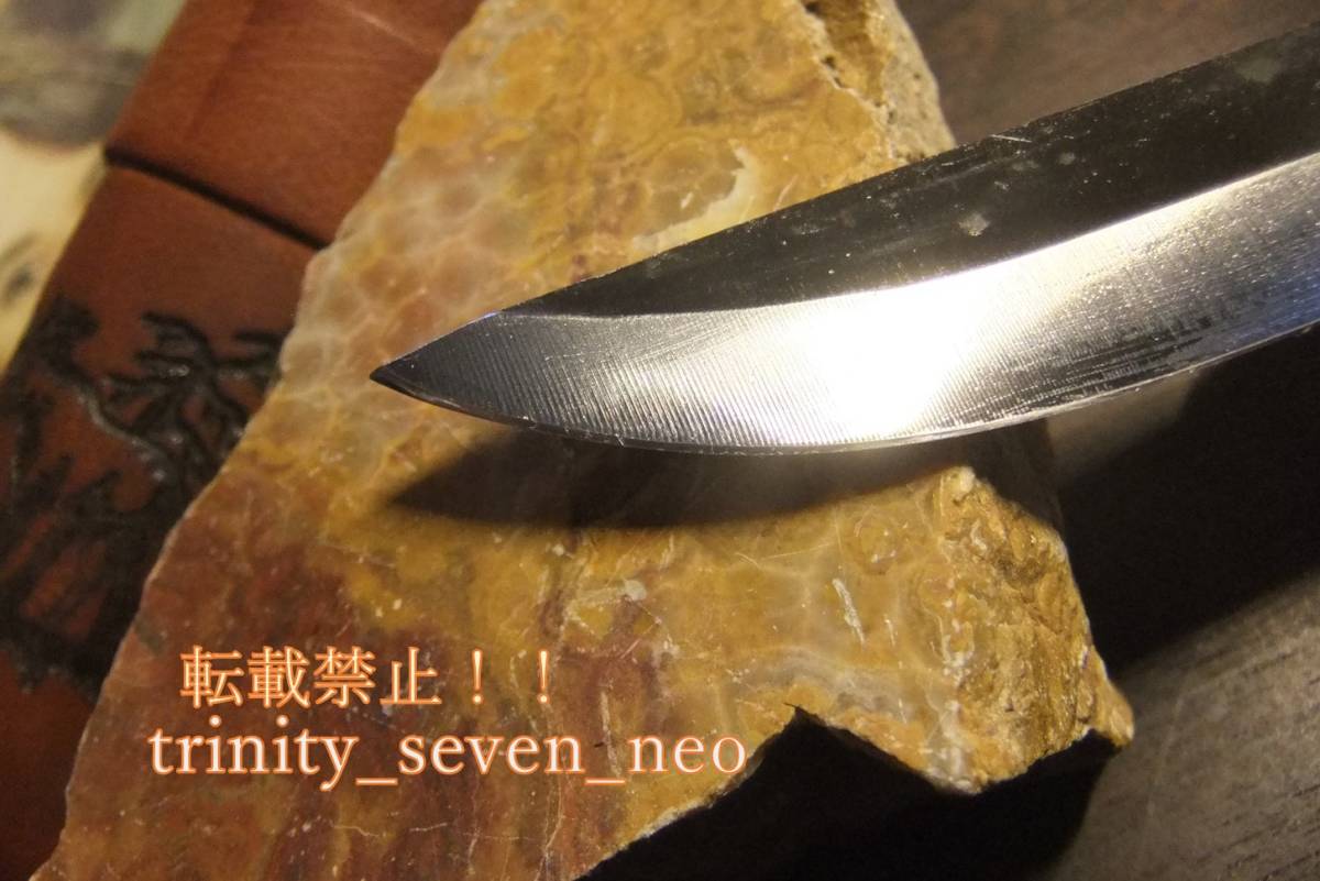 マイクラ 人気アイテム Wood 「23VP」カーボン鋼カービングリトル。Wood& Jewel ハンティングナイフ、狩猟刀