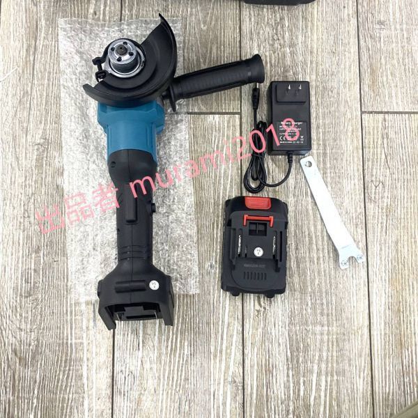 激安卸販売新品ディスクグラインダー 100mm 電動 充電式研磨機