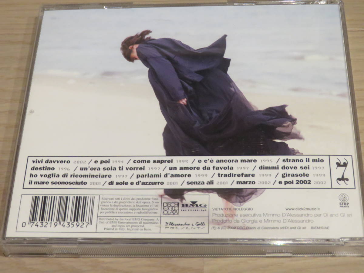 【CD4枚まで送料230円】 Greatest Hits ／ Giorgia ジヨルジア【輸入盤】の画像2
