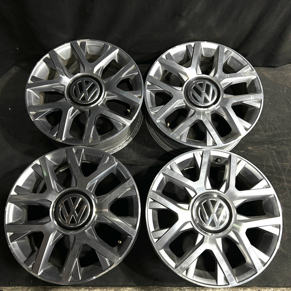  rare!! VM CROSS up! original wheel *16 -inch 6J 4 pcs set 4 hole 100 Cross up Volkswagen 