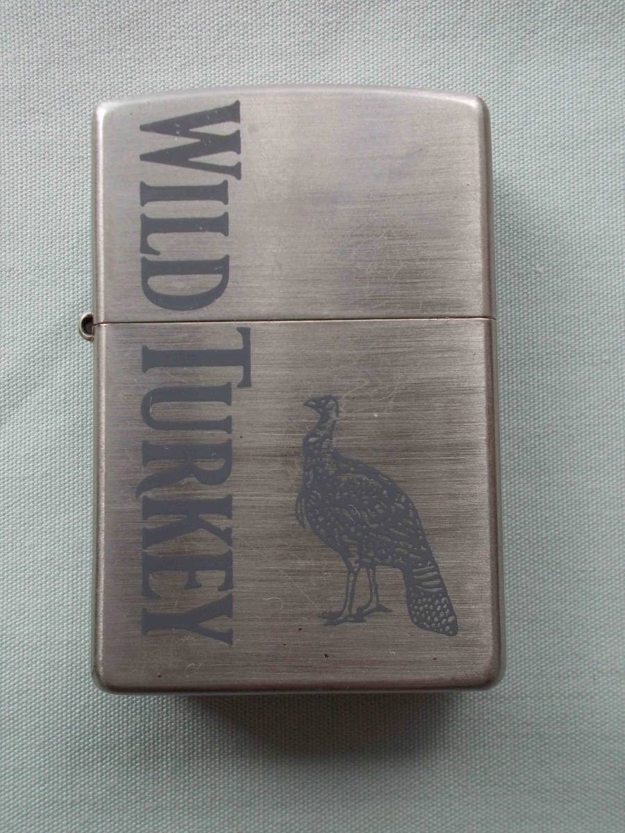 ZIPPO　ジッポー　ライター　WILD TURKEY　ワイルドターキー　バーボンウイスキー　2001年_画像1