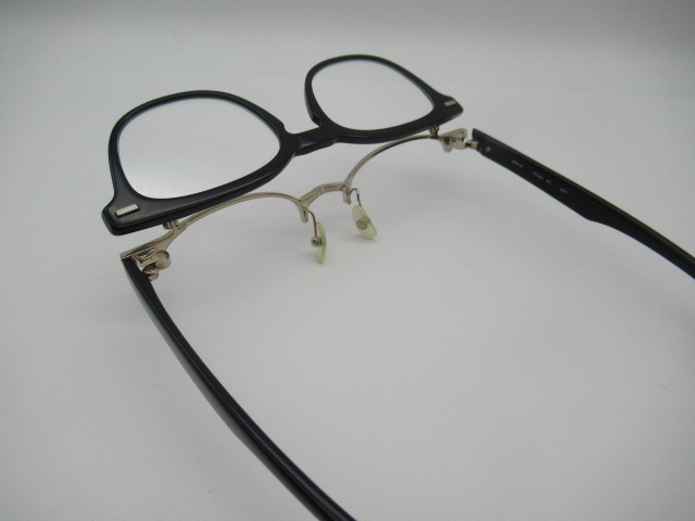 NPM-56 9001 フォーナインズ 新品未使用 メガネ 999,9 セル 跳ね上げ 500400027_画像6