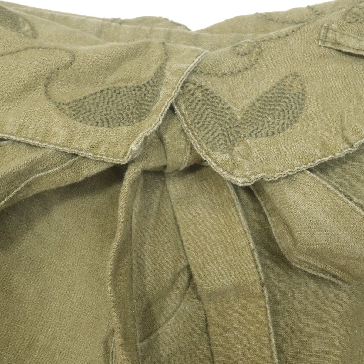  As Know As dubazas know as de base* waist by return leaf ....! wide pants spring summer khaki series large? z2273