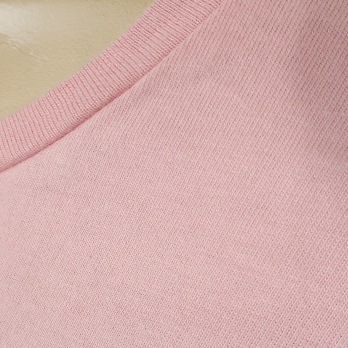 CHIHIRO IWASAKI★春夏物　サイズM　綿１００％の着心地　くまさんプリント　ピンク系　半袖　レターパック可　b7291_画像3
